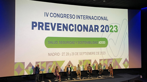 Nuestra organización ha estado presente en el IV Congreso Internacional de Prevencionar