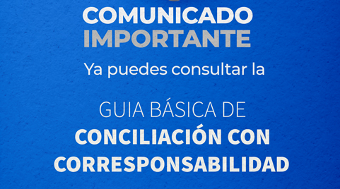 Consulta nuestra guía básica de conciliación con corresponsabilidad en nuestra Web APP