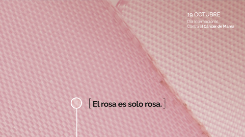 19 de octubre, día mundial del cáncer de mama