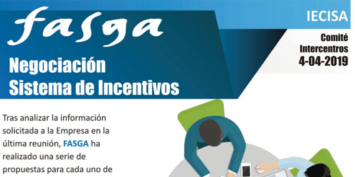 Comité Intercentros IECISA 4 de abril: Negociación Sistema de Incentivos