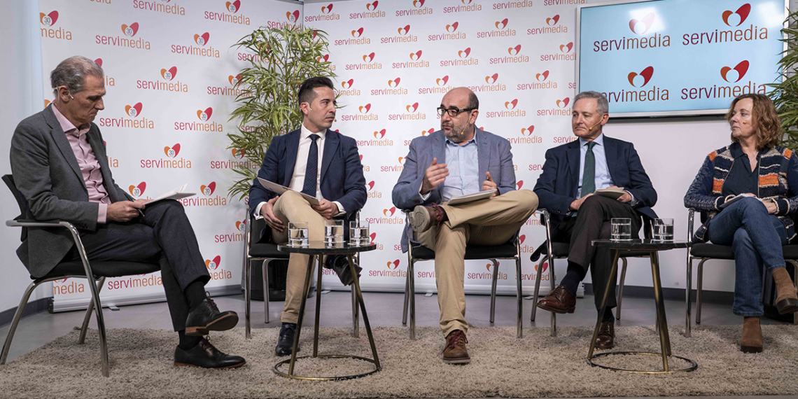 FASGA participa en un encuentro informativo en Servimedia sobre sindicalismo independiente y profesional