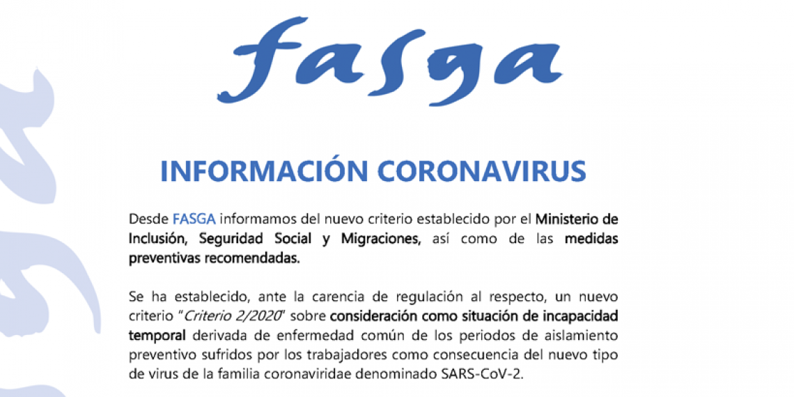 INFORMACIÓN SOBRE EL CORONAVIRUS