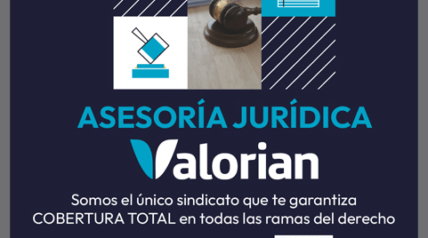 Somos el único sindicato que te garantiza cobertura total en todas las ramas del derecho
