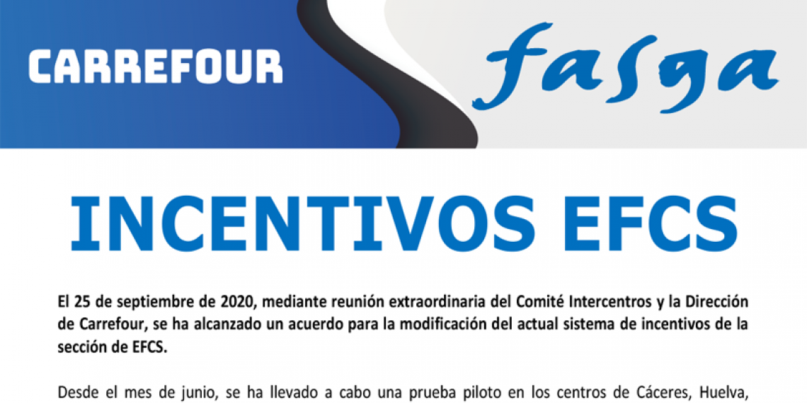 INCENTIVOS EFCS CARREFOUR