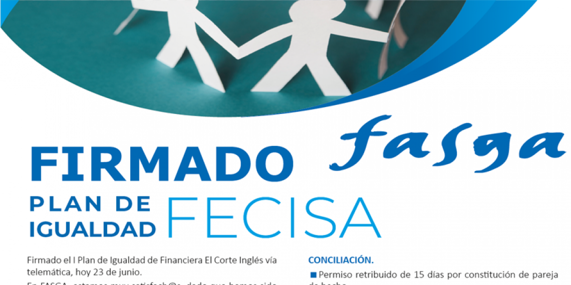 FIRMADO PLAN DE IGUALDAD DE FINANCIERA EL CORTE INGLÉS