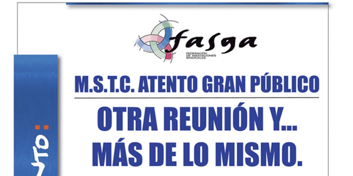 M.S.T.C. ATENTO Gran Público otra reunión y… más de lo mismo