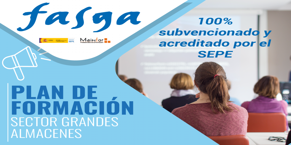 PLAN DE FORMACIÓN SECTOR GRANDES ALMACENES