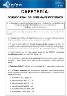 Sistema de Incentivos de Cafetería: Acuerdo final