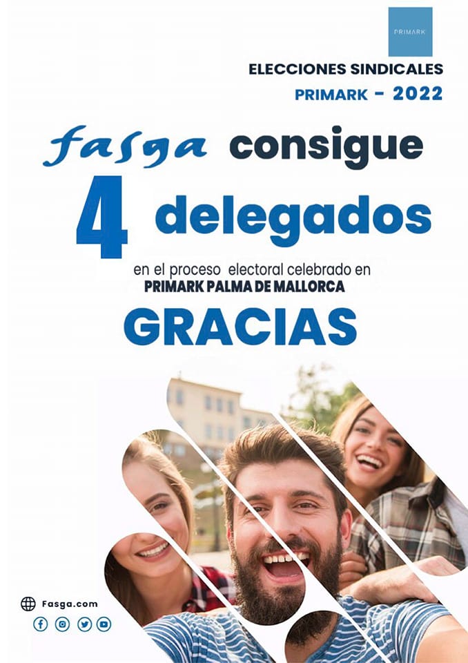 Fasga gana las EESS de Primark en Palma de Mallorca