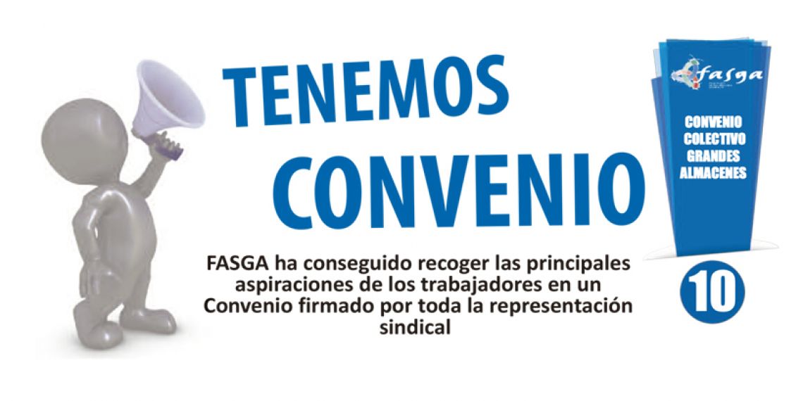 Firmado el Convenio Colectivo de Grandes Almacenes