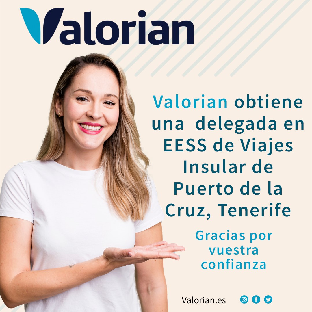 Valorian obtiene una nueva delegada en Viajes Insular de Puerto de la Cruz en Tenerife
