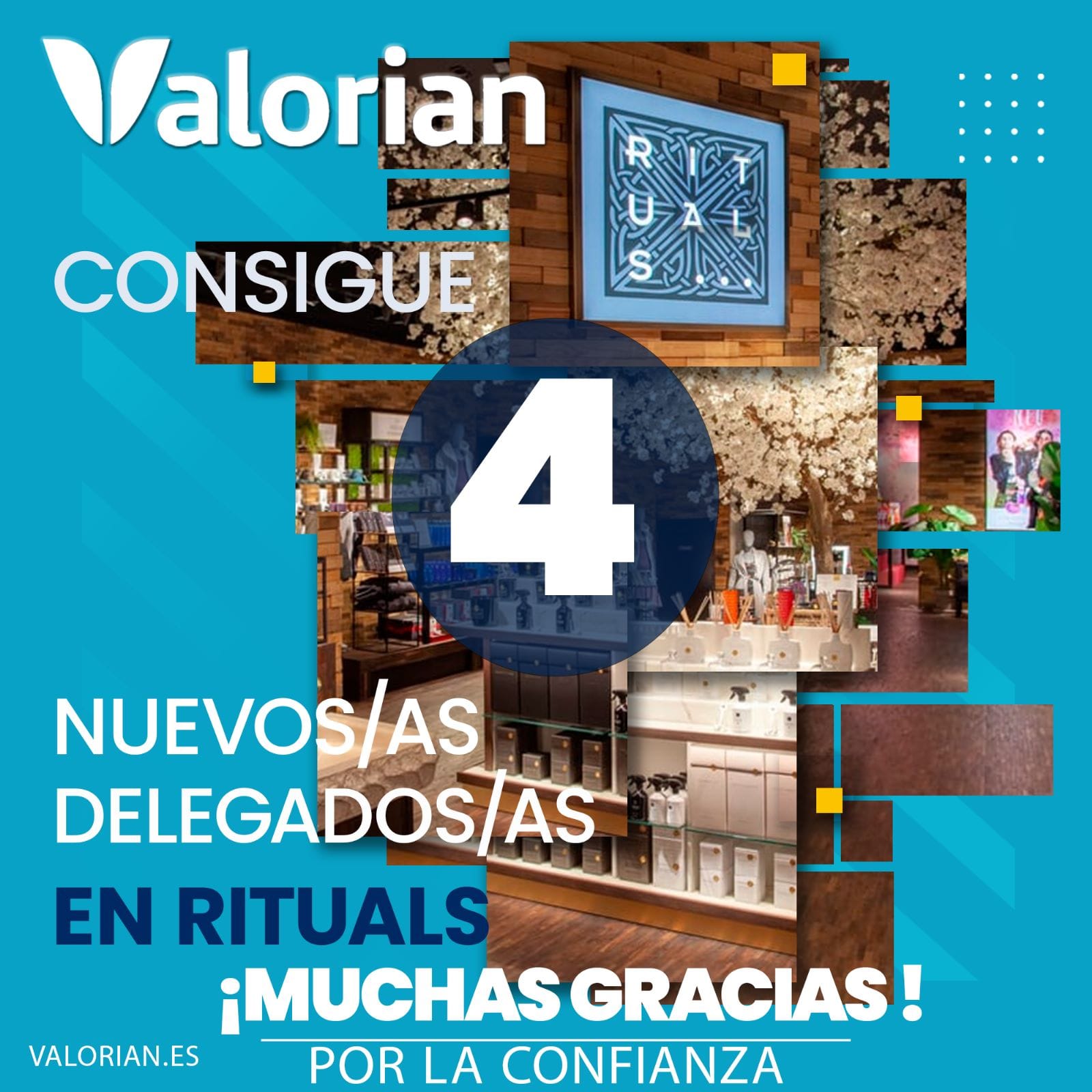 Conseguimos representación en una nueva empresa: Rituals