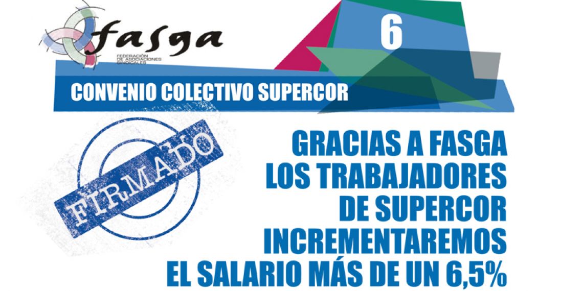 Firmado el Convenio Colectivo de Supercor