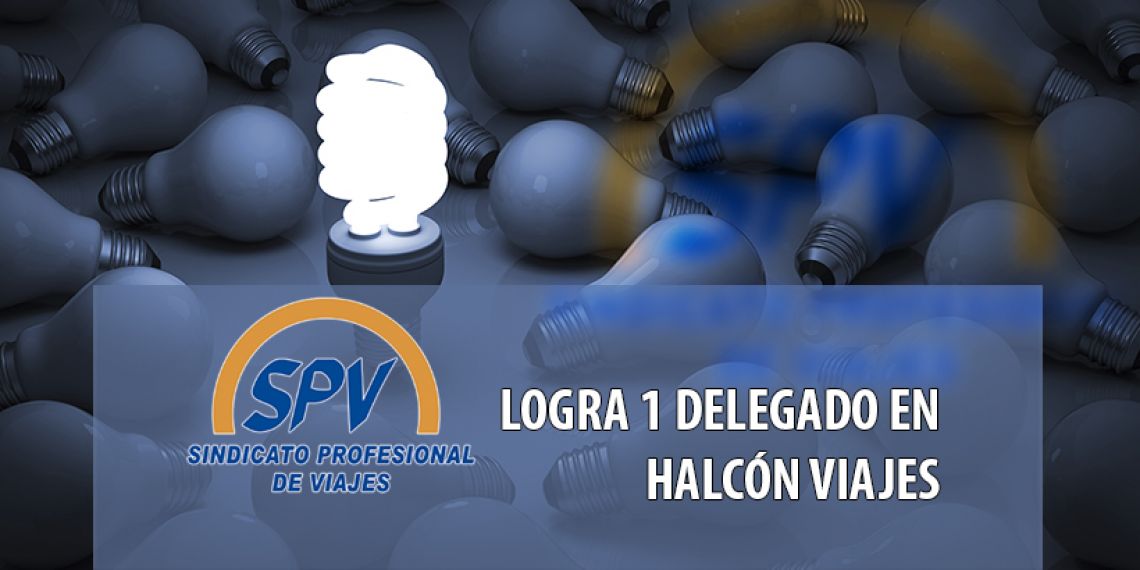SPV logra un nuevo delegado en la empresa Halcón Viajes
