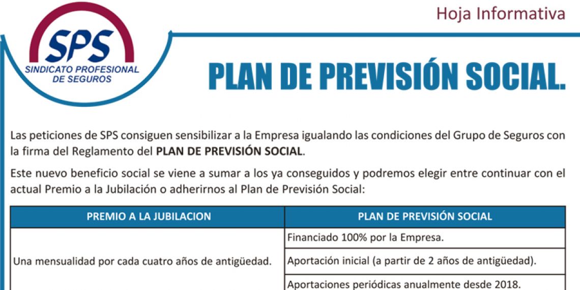 Plan de previsión social CESS