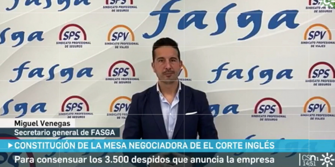FASGA, PRESENTE EN LOS INFORMATIVOS DE CANAL SUR TELEVISIÓN