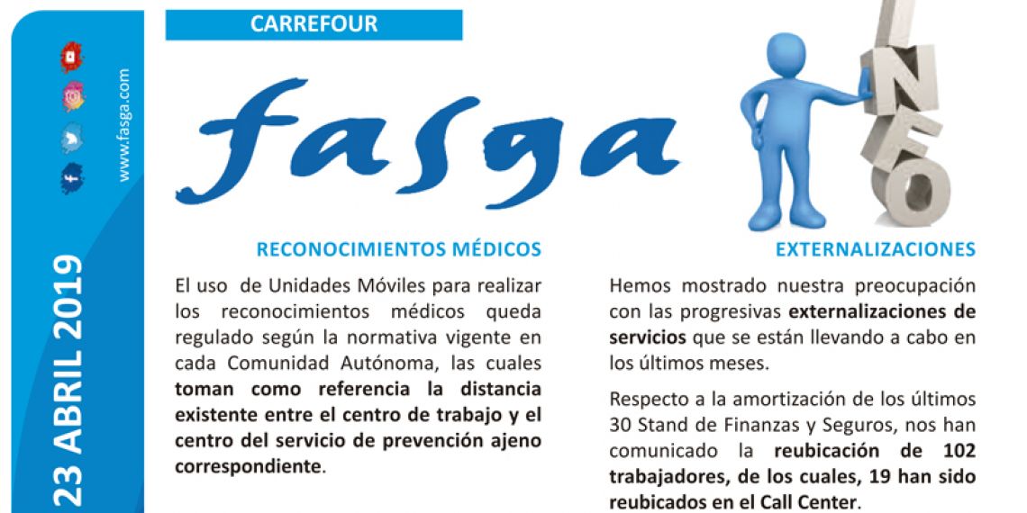 Comité Intercentros Carrefour 23 de abril 2019