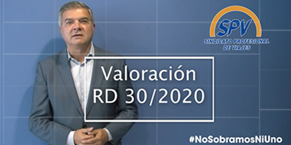 VIDEO VALORACIÓN DE FASGA DEL RDL 30/2020 DE MEDIDAS SOCIALES EN DEFENSA DEL EMPLEO