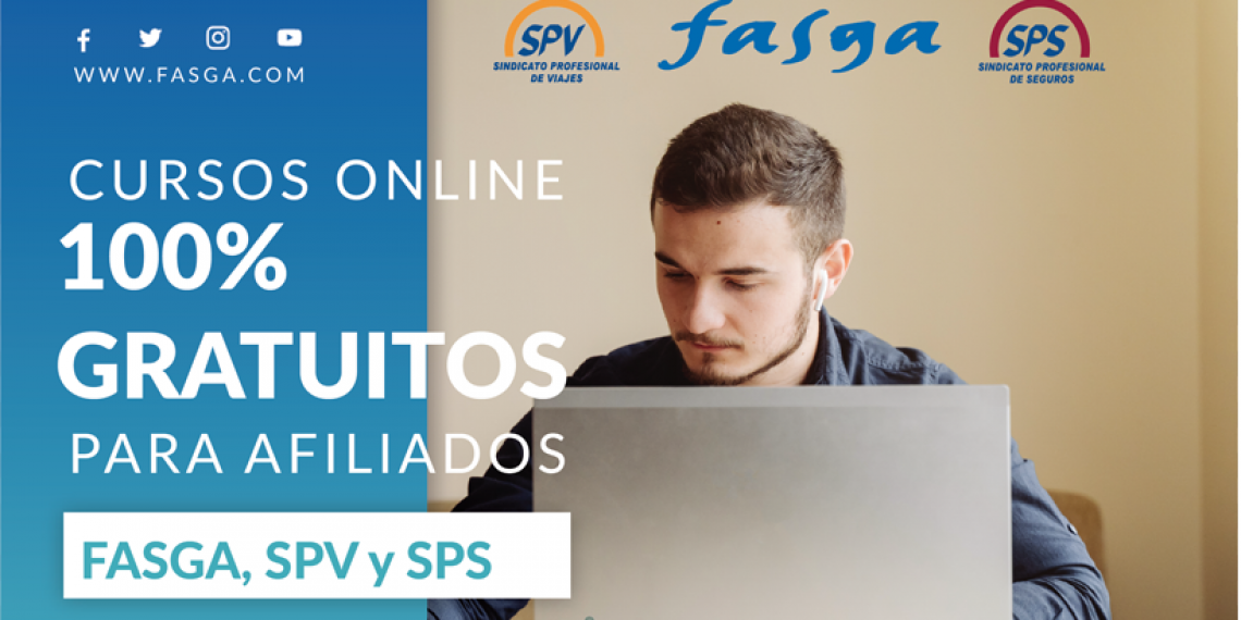 CURSOS ON LINE 100% GRATUITOS PARA AFILIADOS DE FASGA, SPV Y SPS