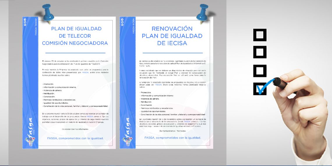 Continúan las negociaciones de los Planes de Igualdad en las empresas IECISA y Telecor