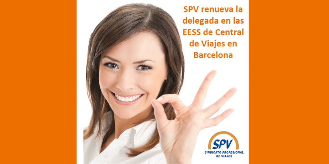 SPV renueva la delegada en las elecciones sindicales de la empresa Central de Viajes en Barcelona