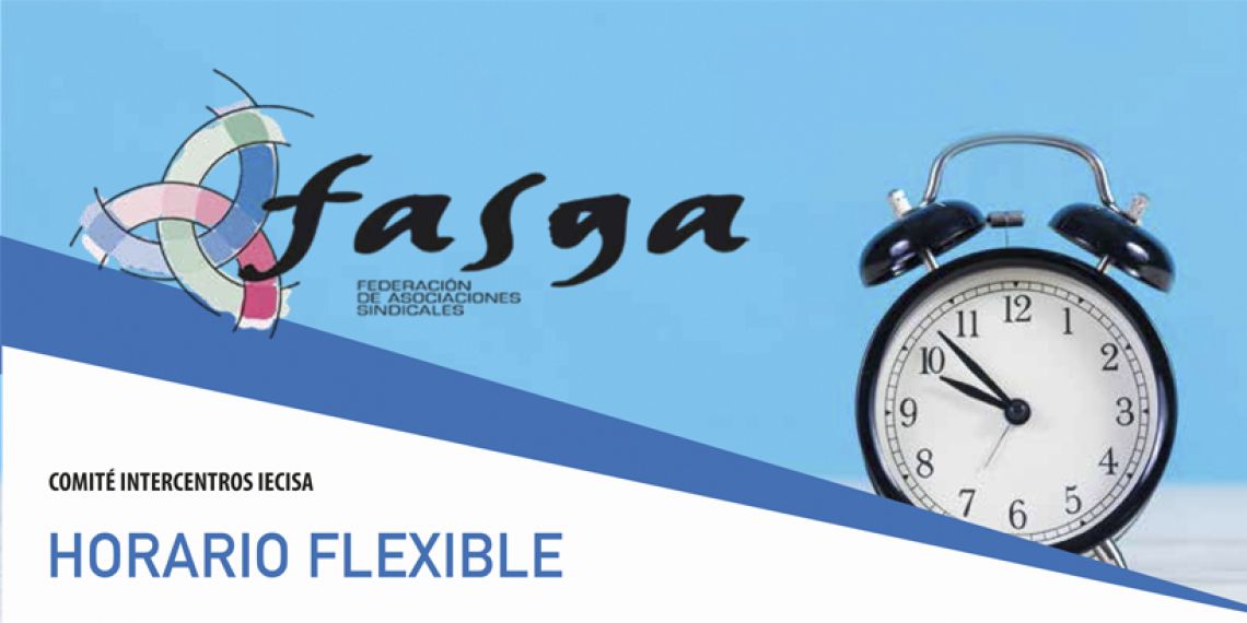 Comité Intercentros IECISA: Horario Flexible