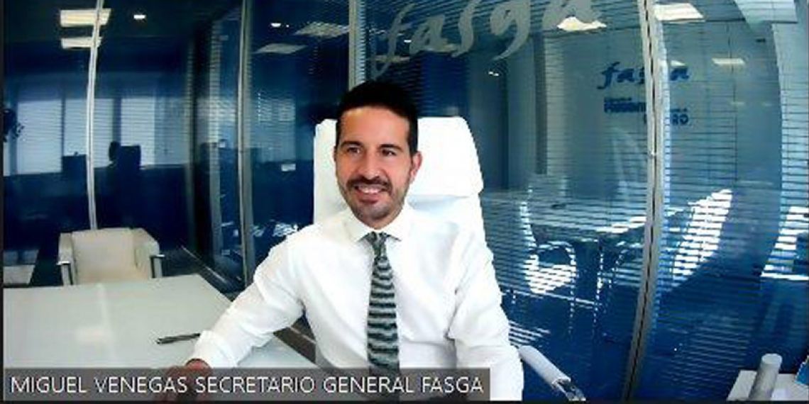 EL SECRETARIO GENERAL DE CESI SE INTERESA POR EL TRABAJO DE FASGA DURANTE LA PANDEMIA