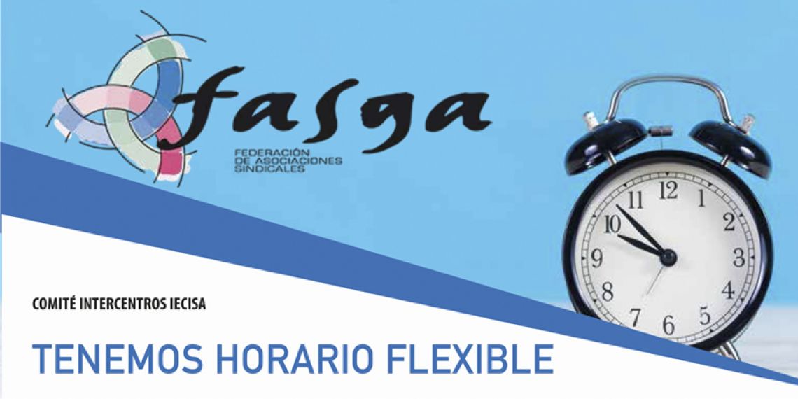 Comité Intercentros IECISA: Tenemos horario flexible