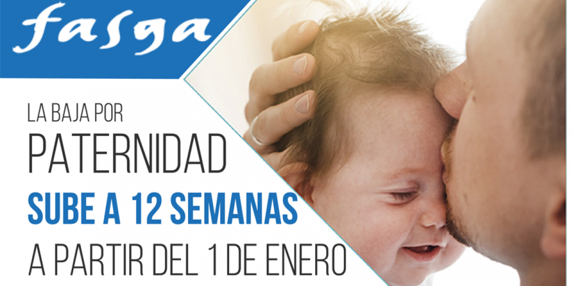 La baja por paternidad sube a 12 semanas a partir del 1 de enero