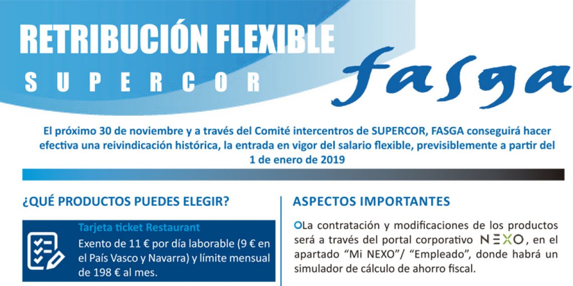 Retribución flexible Supercor