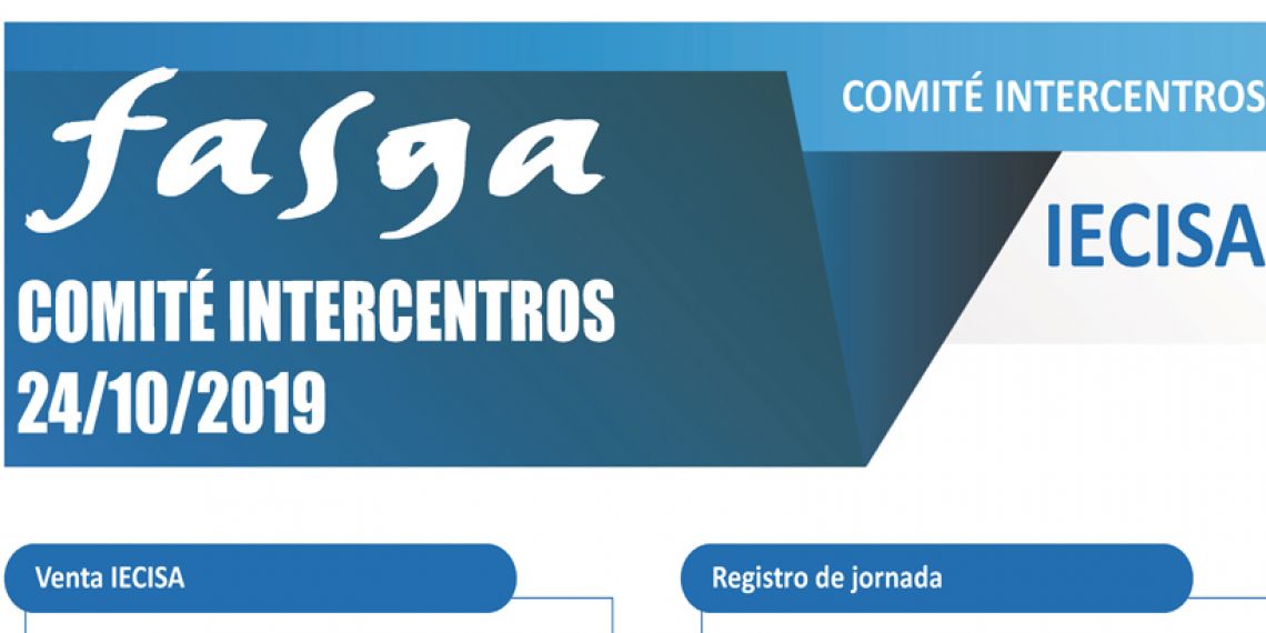 Comité Intercentros Informática El Corte Inglés 24 octubre 2019