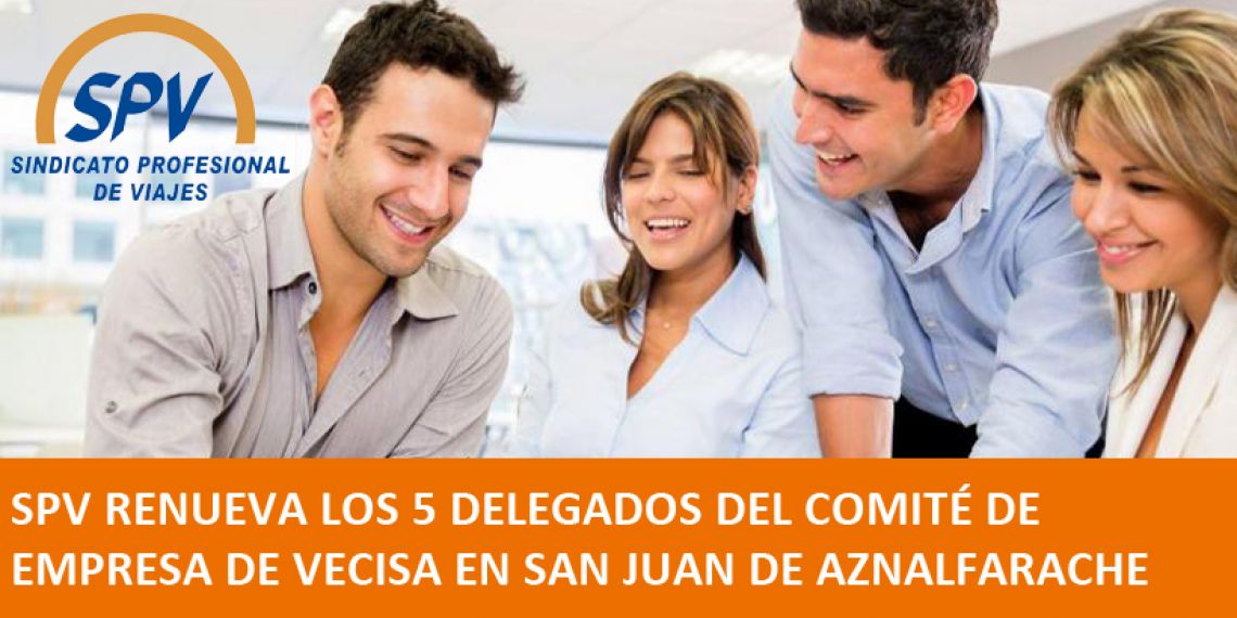 SPV renueva los 5 delegados del Comité de Empresa de Viajes El Corte Inglés en San Juan de Aznalfarache