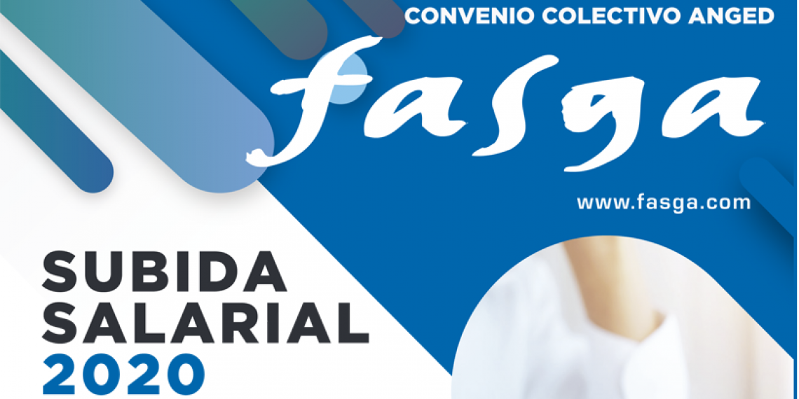 Subida salarial 2020 Convenio Colectivo ANGED