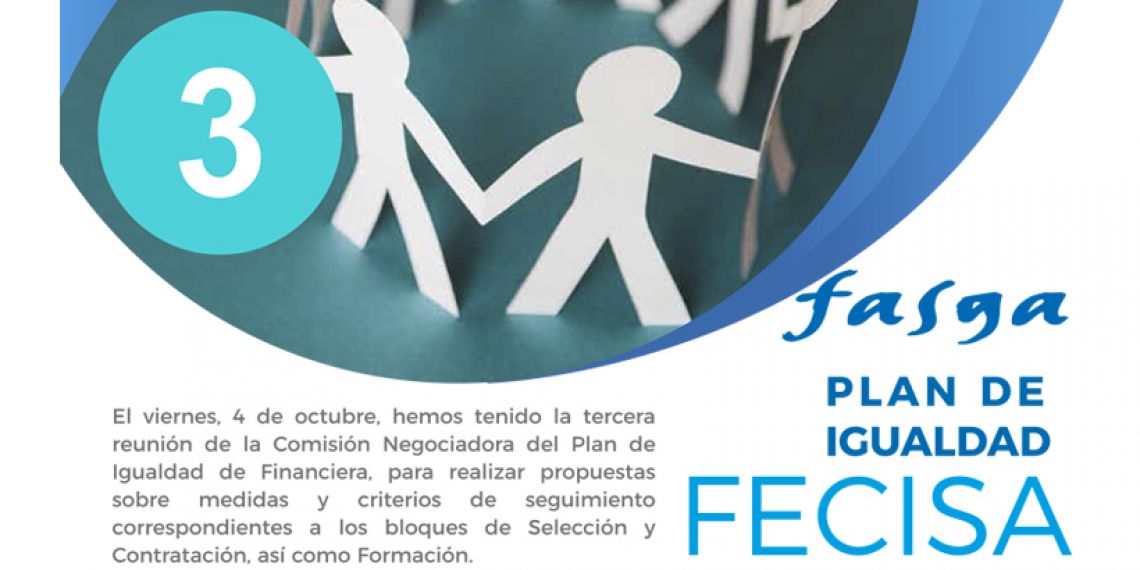 Tercera reunión de la Comisión Negociadora del I Plan de Igualdad de Financiera El Corte Inglés