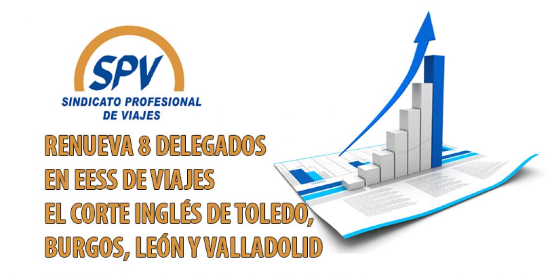 SPV renueva 8 delegados en EESS de Viajes El Corte Inglés en Toledo, Burgos, León y Valladolid