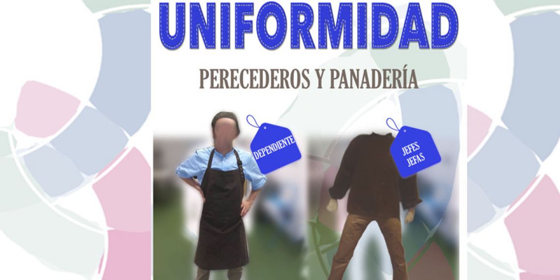 Uniformidad Personal  de Perecederos y Panadería en el Grupo El Corte Inglés (ECI, Hipercor y Supercor)