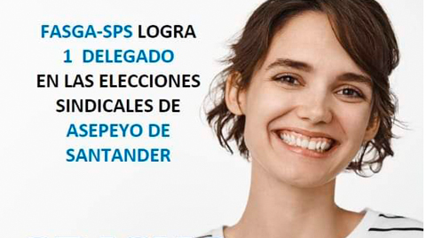 SPS- Fasga logra un delegado en las EESS de  Asepeyo en Santander