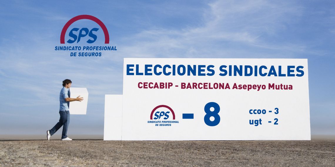 SPS gana por mayoría absoluta las EESS en CECABIP de la provincia de Barcelona de Asepeyo Mutua