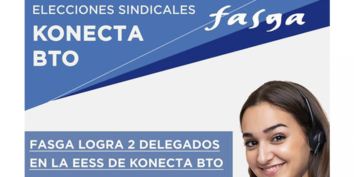 FASGA logra 2 delegados en las EESS de Konecta Bto
