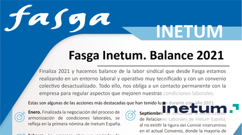 Fasga Inetum: Balance 2021