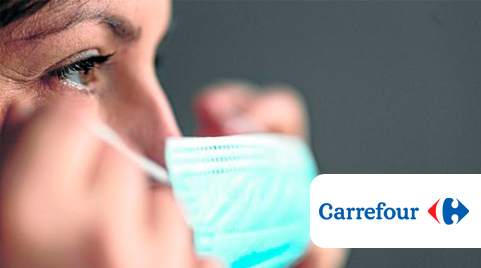 Comisión Sindical y Mesa Diálogo Social  Hipermercados/ Supermercados Carrefour: Actualización Procedimiento uso mascarillas en Carrefour