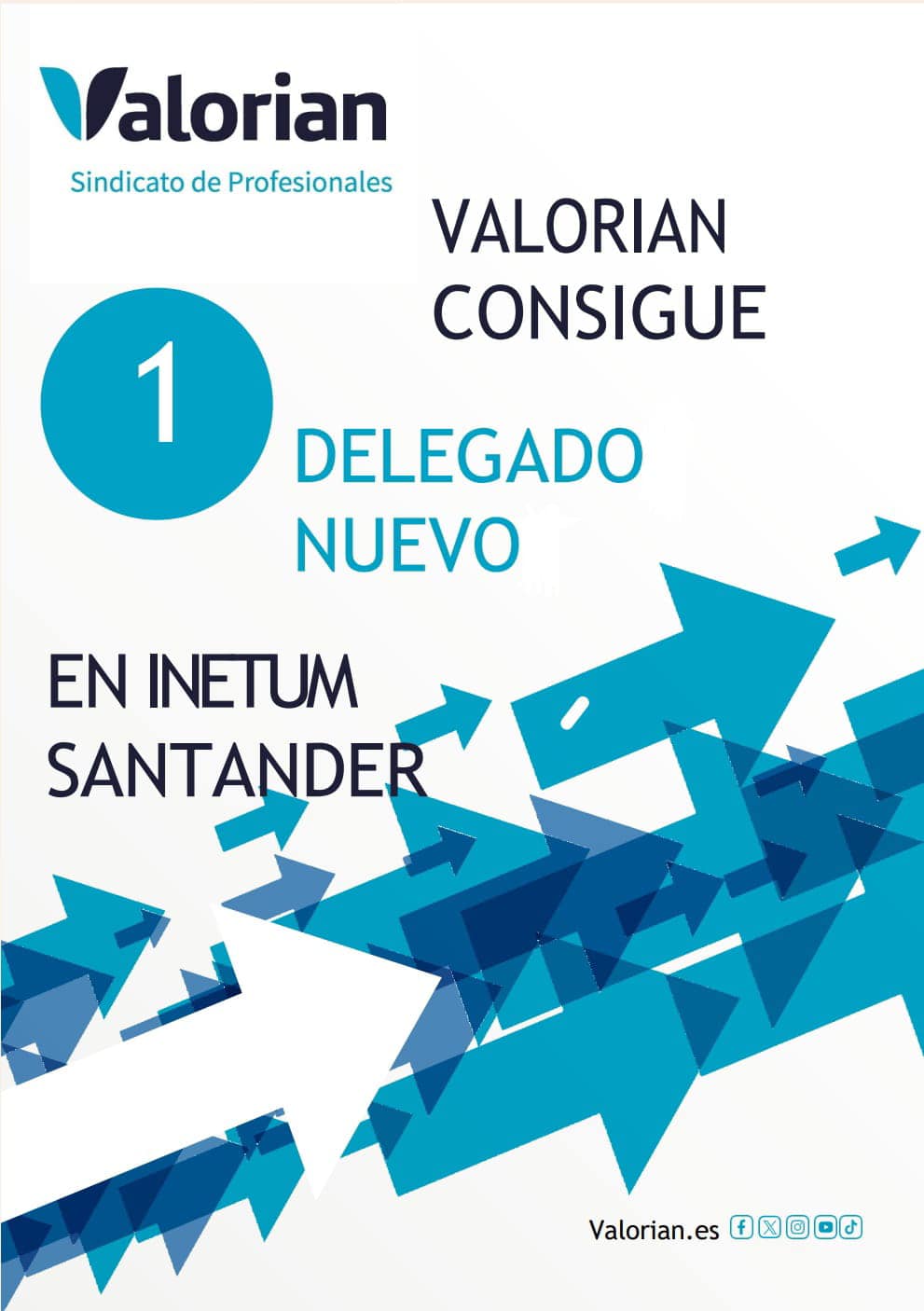 Valorian obtiene una nueva delegada en las EESS de Inetum en Santander