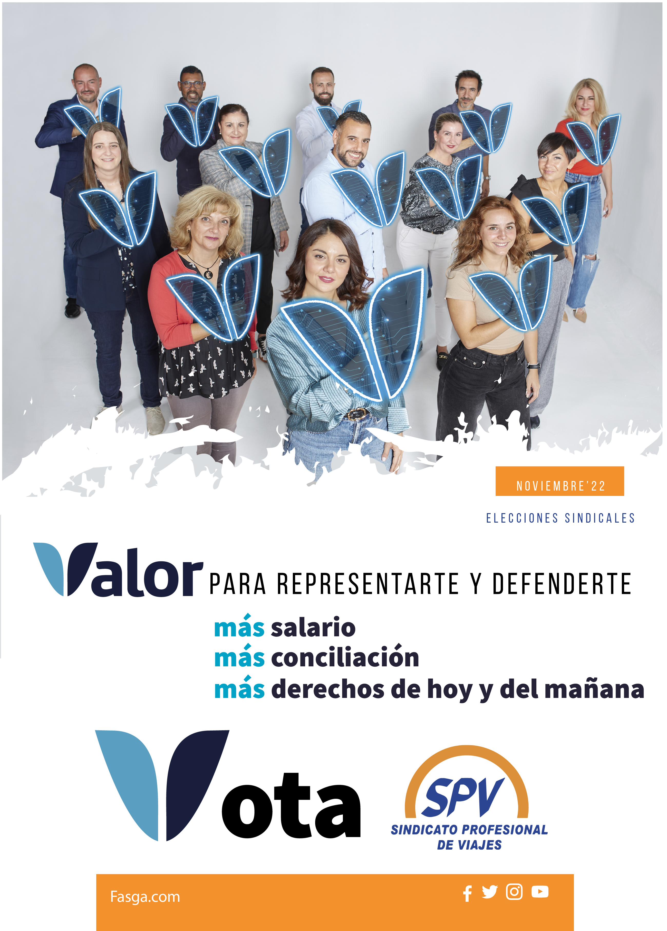 Quinto cartel EESS Viajes El Corte Inglés: Valor para representarte y defenderte