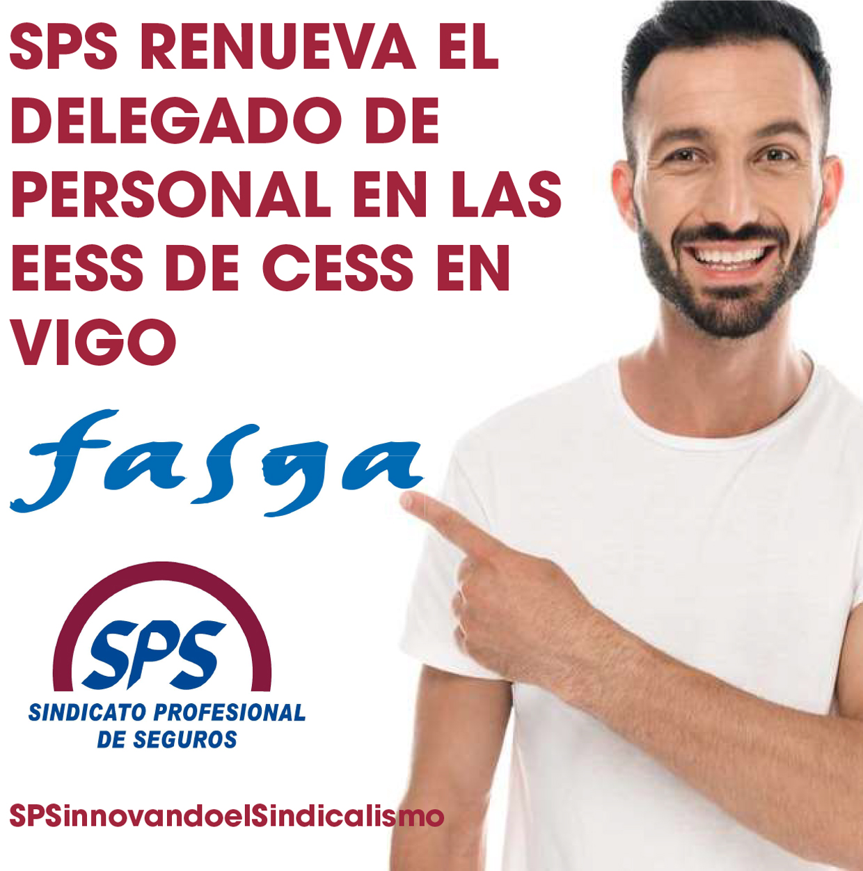 SPS renueva el delegado de personal en las EESS de CESS en Vigo