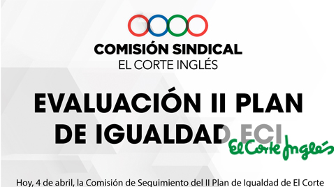 Comisión sindical ECI: Evaluación II Plan de Igualdad de ECI