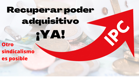 Concentraciones el 6 de octubre para recuperar el poder adquisitivo
