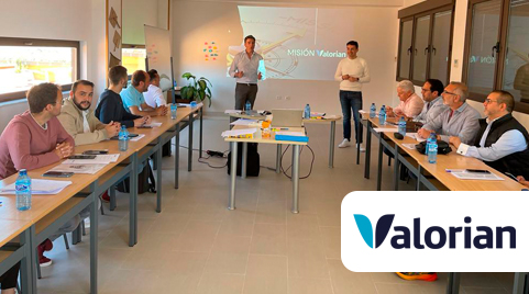 Curso de formación de Valorian dirigido a los Coordinadores/as de Área/Empresa/Centro
