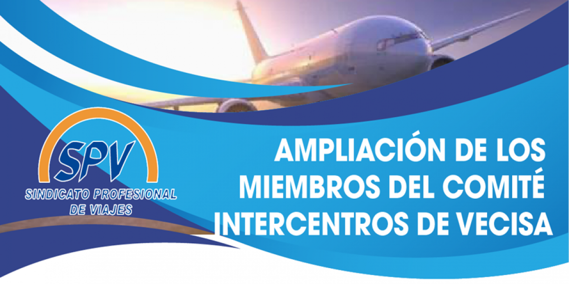 AMPLIACIÓN DE LOS MIEMBROS DEL COMITÉ INTERCENTROS DE VECISA