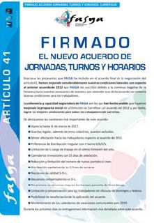 Firmado el nuevo acuerdo de jornadas, turnos y horarios  en Carrefour