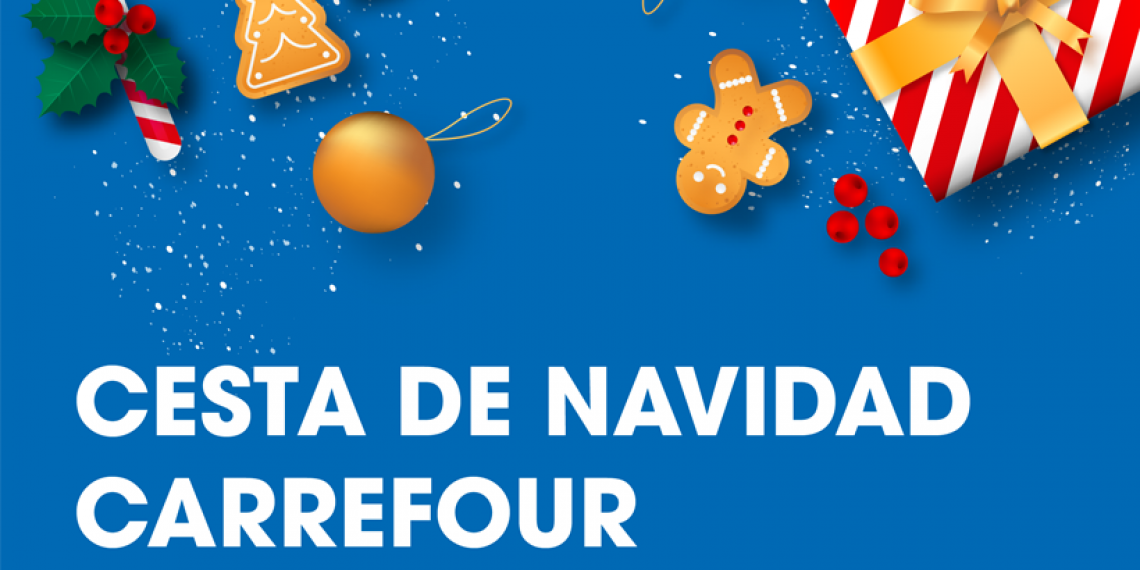 CESTA DE NAVIDAD CARREFOUR